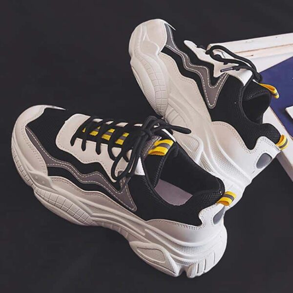 Couple Night Running Reflective Sports Shoes