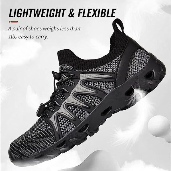 Men’s Water Shoes Lightweight Quick Dry Aqua Beach Shoes